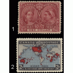 Канадские почтовые марки