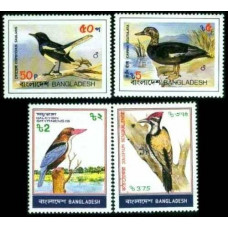 1983 Bangladesh Mi.186-189 Birds of Bangladesh 15.00 ?