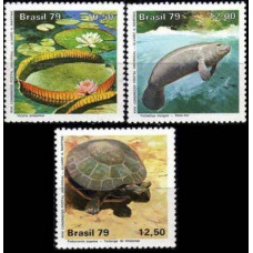 1979 Brazil Mi.1709-1711 Sea fauna 4.60 ?