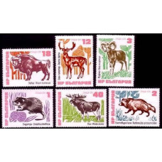 1973 Bulgaria Mi.2248-2253 Fauna 10.00 ?