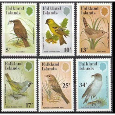 1982 Falkland Islands Mi.357-362 Passerine birds 5,50 €