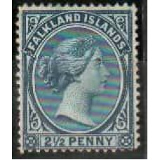 1892 Falkland Is. Michel 11a(*) without gum 220.00 €
