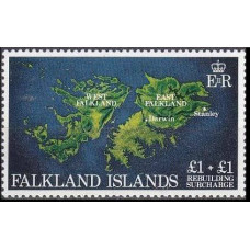 1982 Falkland Islands Mi.354 Landscape 6,00 €