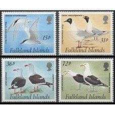 1993 Falkland Islands Mi.575-578 Gulls and terns 14,00 €