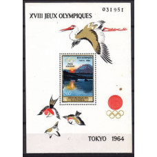 1966 Guinea Mi.355/B13 1964 Olympiad Tokio 8.00 ?