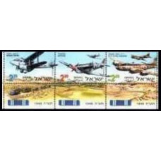 1998 Israel Michel 1471-1473 War of Independence Aircrafts 4.00 ?