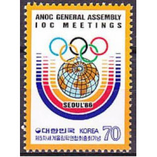 1986 Korea,South Mi.1449 Olympiad Kamitet 0.80 ?