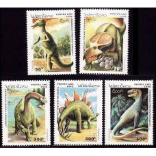 1995 Laos Michel 1443-1447 Dinosaurs 6.00 ?