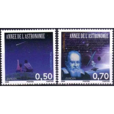 2009 Luxembourg Michel 1831-1832 Astronomia 2.40 ?