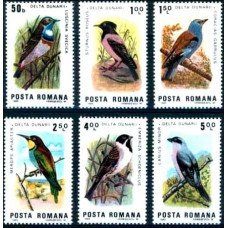 1983 Rumania Mi.3966-3971 Birds of the Danube Delta 5.50 ?