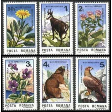 1985 Rumania Mi.4172-4177 Fauna and flora 5.50 ?