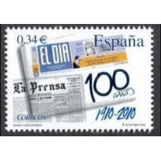 2010 Spain Mi.?1v 100 years NEWSPAPER "El Dia"