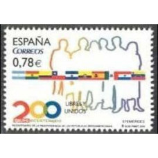 2010 Spain Mi.?1v 200th of Independence of Latin America.
