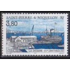 1996 St Pierre & Miquelon Mi.718 Ships 1,70