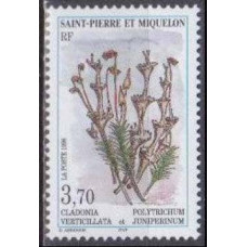 1996 St Pierre & Miquelon Mi.705 Flowers 1,90