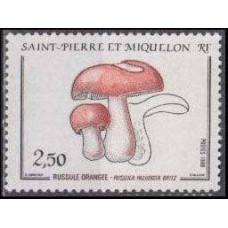1988 St Pierre & Miquelon Mi.556 Mushrooms 1,50