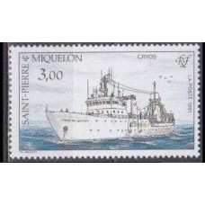 1991 St Pierre & Miquelon Mi.625 Ships 1,50