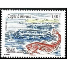 2008 St Pierre & Miquelon Mi.1005 Sea fauna