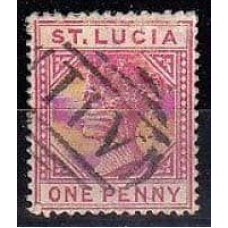1883 St Lucia Mi.19 I used Victoria 24.00 ?