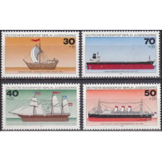 1977 Berlin, West Mi.544-547 Ships with sails 3,80 €