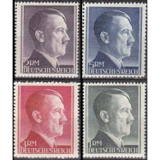 1942 Germany Reich Mi.799-802A** Adolf Hitler 9.00 €