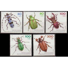 1993 Germany Mi.1666-1670 Insects 12.00 €