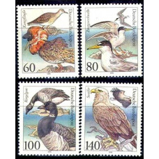 1991 Germany Mi.1539-1542 Seabirds 6.80 €