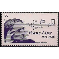 2011 Germany Mi.2846 Franz Liszt 1,10 €