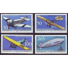 1991 Germany Mi.1522-1525 Planes 6,00 €