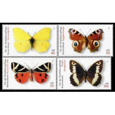 2005 Germany Mi.2500-2503 Butterflies 8,50 €