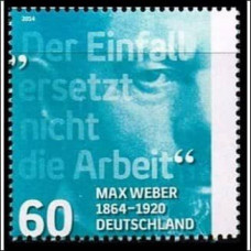 2014 Germany Mi.3071 150th birthday of Max Weber