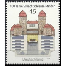 2014 Germany Mi.3107 Architecture