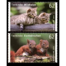 2015 Germany Mi.3124-3125 Cats