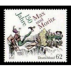2015 Germany Mi.3146 150 years Max and Moritz