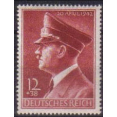 1942 Germany Reich Mi.813 ** Adolf Hitler 15.00 €