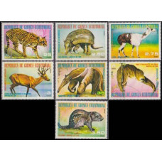 1977 Guinea Equatorial Mi.1248-1254 Fauna 3,50 €