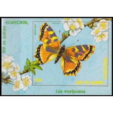 1976 Guinea Equatorial Mi.1024/B255b Butterflies 7,00 €