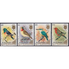 1981 Aitutaki Mi.402-405 Birds 62,50 €