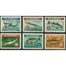 1964 Albania (SHQIPERIA) Mi.809-814 Sea fauna 13,00 €