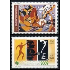 2009 Algeria Mi.1601-1602 Paintings 2,80 €