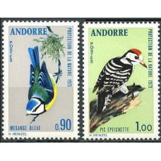 1973 Andorra fr Mi.253-254 Nature protection 5,00 €