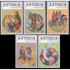 1976 Antigua Mi.442-446 Paintings 1,40