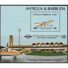1986 Antigua & Barbuda Mi.865/B93 Planes 9.00 €