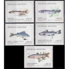 1989 Argentina Mi.1972-1976 Sea fauna 4,00 €