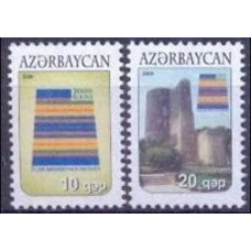2009 Azerbaijan Mi.753-754 Architecture 1.20 €