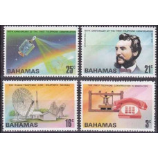 1976 Bahamas Mi.392-395 Alexander Graham Bell 2,60 €