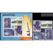 1981 Bahamas Mi.476-479+B32 Satellite Dish 7,10 €