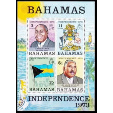 1973 Bahamas Mi.456-59/B8 Beacons 4,20