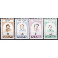 1981 Barbuda Mi.530-533 Famous Women 3,20 €