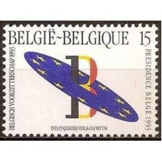 1993 Belgium Mi.2571 Europa 1,00